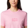 image:imageColumbia Womens Standard Boundless Beauty Short Sleeve TeeWild RoseBordered Beauty Graphic