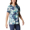 image:imageColumbia Womens Standard Fork Stream Short Sleeve TeeBright AquaWisterian