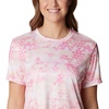 image:imageColumbia Womens Standard Fork Stream Short Sleeve TeePeach BlossomDistant Peaks