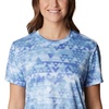 image:imageColumbia Womens Standard Fork Stream Short Sleeve TeePurple LotusDistant Peaks