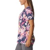 image:imageColumbia Womens Standard Fork Stream Short Sleeve TeeWild GeraniumWisterian