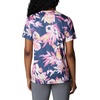 image:imageColumbia Womens Standard Fork Stream Short Sleeve TeeWild GeraniumWisterian