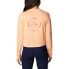 image:imageColumbia Womens Standard North Cascades Long Sleeve Cropped TeePeachBoundless Graphic