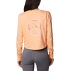 image:imageColumbia Womens Standard North Cascades Long Sleeve Cropped TeePeachBoundless Graphic