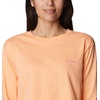 image:imageColumbia Womens Standard North Cascades Long Sleeve Cropped TeePeachBoundless Graphic