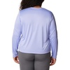 image:imageColumbia Womens Summerdry Graphic Long Sleeve TeeFrosted PurpleCsc Split Leaves Graphic