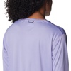 image:imageColumbia Womens Summerdry Graphic Long Sleeve TeeFrosted PurpleCsc Split Leaves Graphic