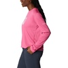 image:imageColumbia Womens Summerdry Graphic Long Sleeve TeeWild GeraniumCsc Split Leaves Graphic