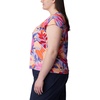 image:imageColumbia Womens Summerdry Short Sleeve Printed TeeWild GeraniumFloriated
