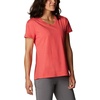 image:imageColumbia Womens Sun Trek Ss TeeRed Hibiscus Heather