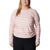 image:imageColumbia Womens W Sun Deflector Summerdry Ls ShirtCoral Reef Brush Stripe