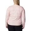 image:imageColumbia Womens W Sun Deflector Summerdry Ls ShirtCoral Reef Brush Stripe