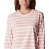 image:imageColumbia Womens W Sun Deflector Summerdry Ls ShirtCoral Reef Brush Stripe
