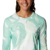 image:imageColumbia Womens W Sun Deflector Summerdry Ls ShirtLight JadeBloomdye