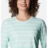 image:imageColumbia Womens W Sun Deflector Summerdry Ls ShirtMint Cay Tie Dye Stripe