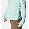 image:imageColumbia Womens W Sun Deflector Summerdry Ls ShirtMint Cay Tie Dye Stripe