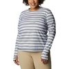 image:imageColumbia Womens W Sun Deflector Summerdry Ls ShirtNocturnal Brush Stripe