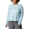 image:imageColumbia Womens W Sun Deflector Summerdry Ls ShirtSea Wave Brush Stripe