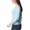 image:imageColumbia Womens W Sun Deflector Summerdry Ls ShirtSea Wave Brush Stripe