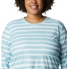 image:imageColumbia Womens W Sun Deflector Summerdry Ls ShirtSea Wave Brush Stripe