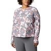 image:imageColumbia Womens W Sun Deflector Summerdry Ls ShirtWhite Typhoon Blooms