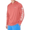 Red Hibiscus Heather/White Logo