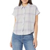 image:imageColumbia Womens Camp Henry IV Short Sleeve ShirtPurple TintMulti Plaid