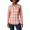 image:imageColumbia Womens Claudia Ridge Long Sleeve ShirtHiking ShirtDark Coral Soft Ombre