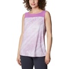 image:imageColumbia Womens Columbia Womens Chill River Tank Top Moisture Wicking Sun ProtectionBlossom PinkSunburst Print