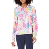 image:imageColumbia Womens Standard Summerdry Long Sleeve Printed TeeWhiteFloriated