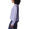 image:imageColumbia Womens Summerdry Graphic Long Sleeve TeeFrosted PurpleCsc Split Leaves Graphic