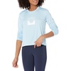 image:imageColumbia Womens Summerdry Graphic Long Sleeve TeeSpring BlueCsc Split Leaves Graphic