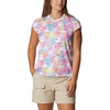 image:imageColumbia Womens Summerdry Short Sleeve Printed TeeWhiteFloriated