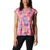 image:imageColumbia Womens Summerdry Short Sleeve Printed TeeWild GeraniumFloriated