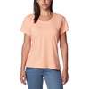 image:imageColumbia Womens Sun Trek Ss TeeApricot Fizz Heather
