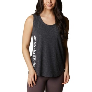 image:imageColumbia Cades Cape Tank TopBlack  White Logo