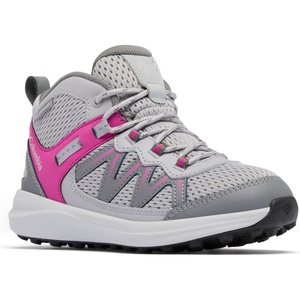 image:imageColumbia Kids Peakfreak Rush Mid Waterproof Little KidBig KidTitanium Grey SteelWild Fuchsia