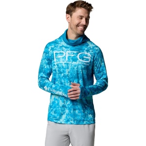 image:imageColumbia Mens PFG Terminal Tackle HoodieBlue Echo Seamoss