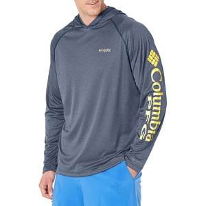 image:imageColumbia Mens PFG Terminal Tackle HoodieCarbon HeatherSunlit Logo