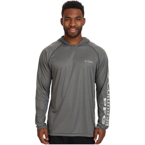image:imageColumbia Mens PFG Terminal Tackle HoodieCharcoal Grey HeatherCool Grey