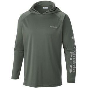 image:imageColumbia Mens PFG Terminal Tackle HoodieCommandoCool Grey Logo