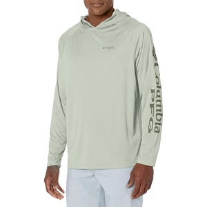 image:imageColumbia Mens PFG Terminal Tackle HoodieCool Green HeatherCypress Logo