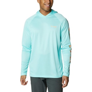 image:imageColumbia Mens PFG Terminal Tackle HoodieGulf Stream HeatherBright Nectar Logo