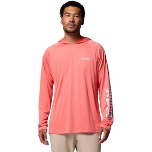 image:imageColumbia Mens PFG Terminal Tackle HoodieMelonadeWhite Logo