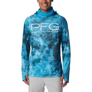 image:imageColumbia Mens PFG Terminal Tackle HoodieOcean Blue Deepwaters Camo