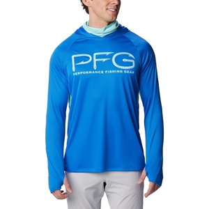 image:imageColumbia Mens PFG Terminal Tackle HoodieVivid BlueGulf Stream