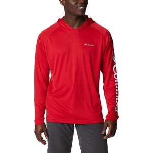 image:imageColumbia Mens PFG Uncharted HoodieMountain Red