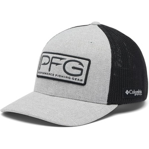 image:imageColumbia PFG Hooks Mesh Ball CapCool Grey HeatherBlack