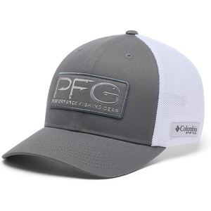 image:imageColumbia PFG Hooks Mesh Ball CapTitanium IISilver