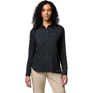 image:imageColumbia Plus Size Silver Ridge Utility Long Sleeve ShirtBlack